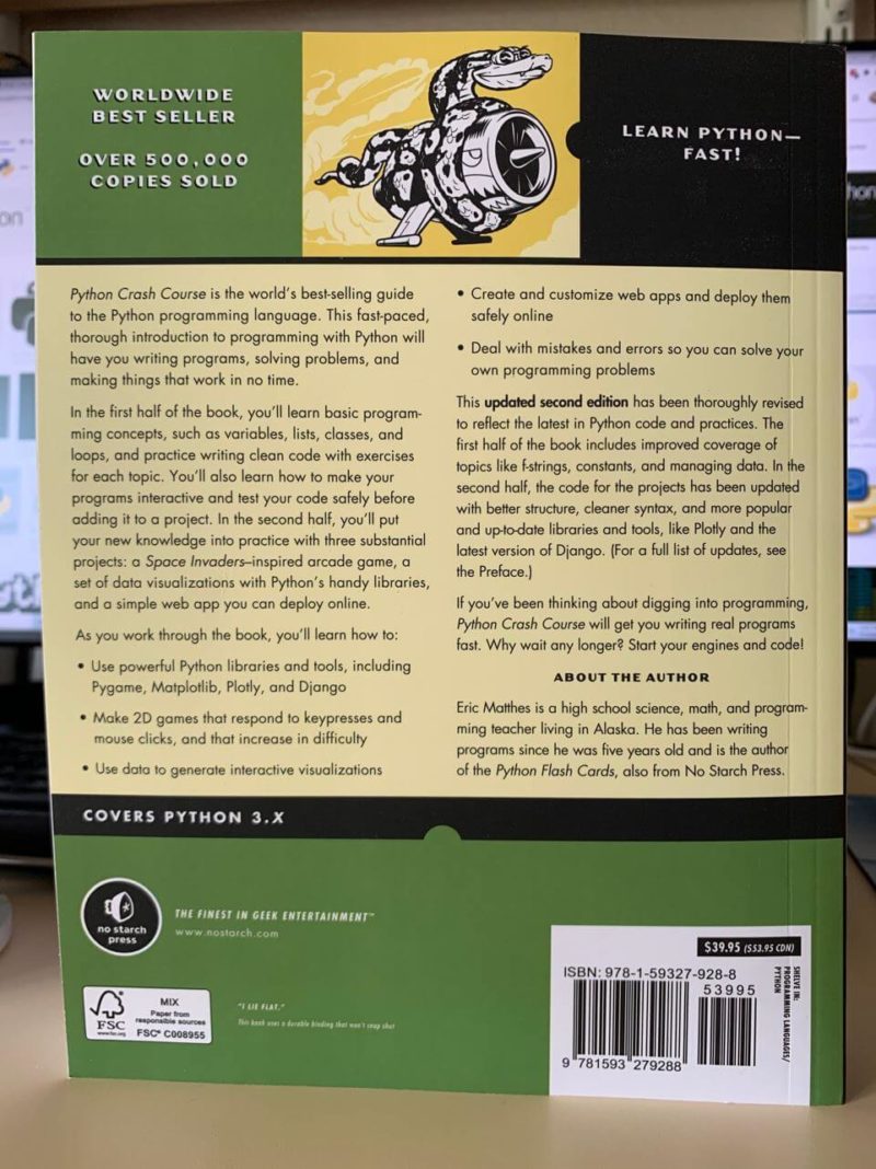 11 Best Python Books for Beginners and All Skill Levels (2021) | //Go ...