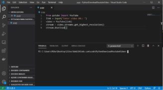 Learn to Download YouTube Videos using Python in just Five Minutes (By ...