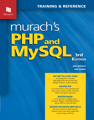 Murach's PHP and MySQL (3rd Edition)